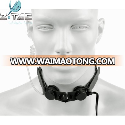 Z-TAC Adjustable Tactical Throat MIC / Airsoft Paintball Headset