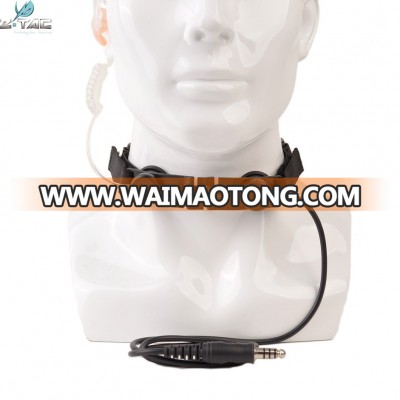 Z Tactical Military Airsoft Headset Hunting Bodyguard Sniper tactical throat MicTube Earphone